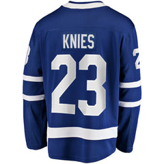 Matthew Knies Toronto Maple Leafs Fanatics Home Premier Breakaway Player Jersey - Blue | Fanatics on sale