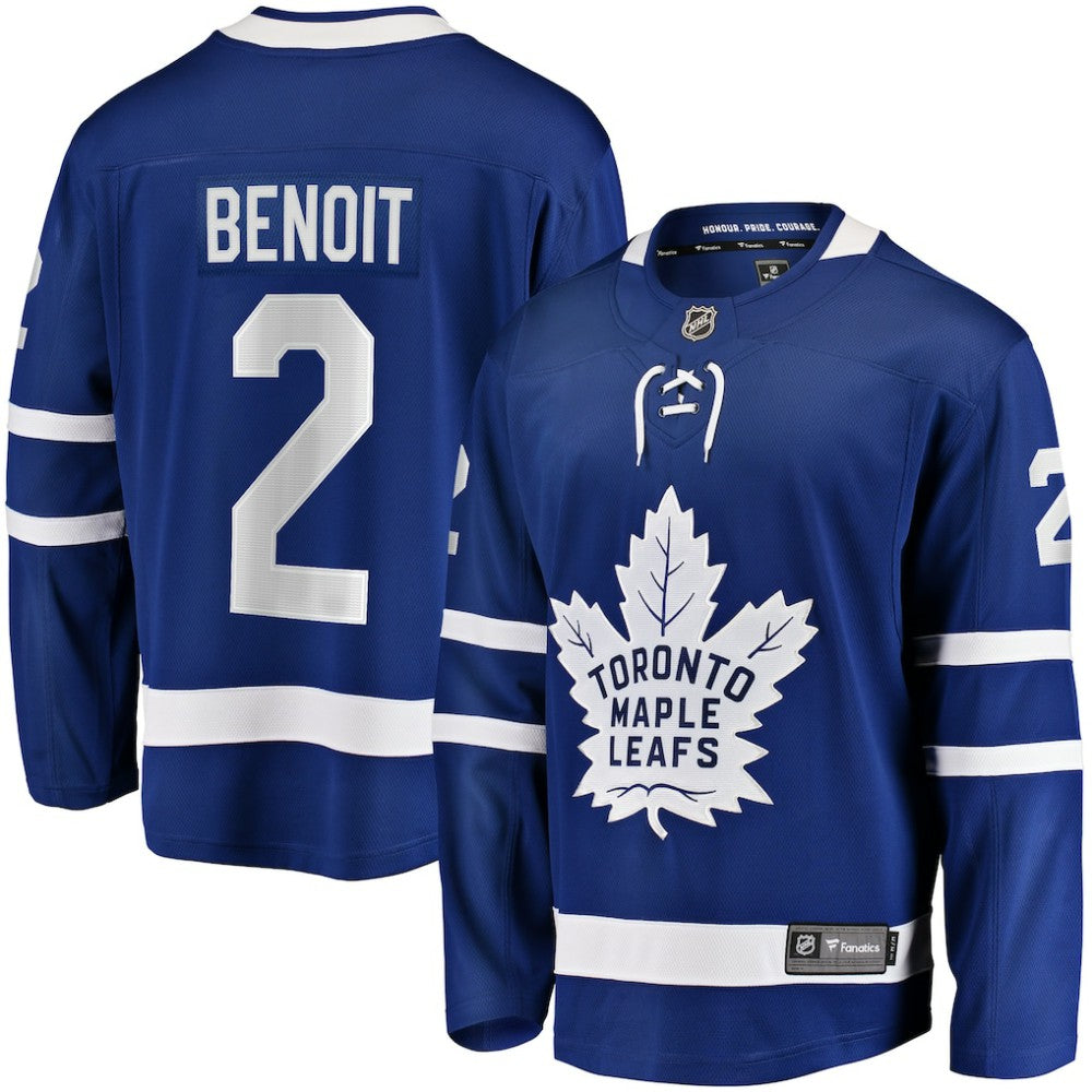 Simon Benoit Toronto Maple Leafs Fanatics Home Premier Breakaway Player Jersey - Blue | Fanatics Lifestyle