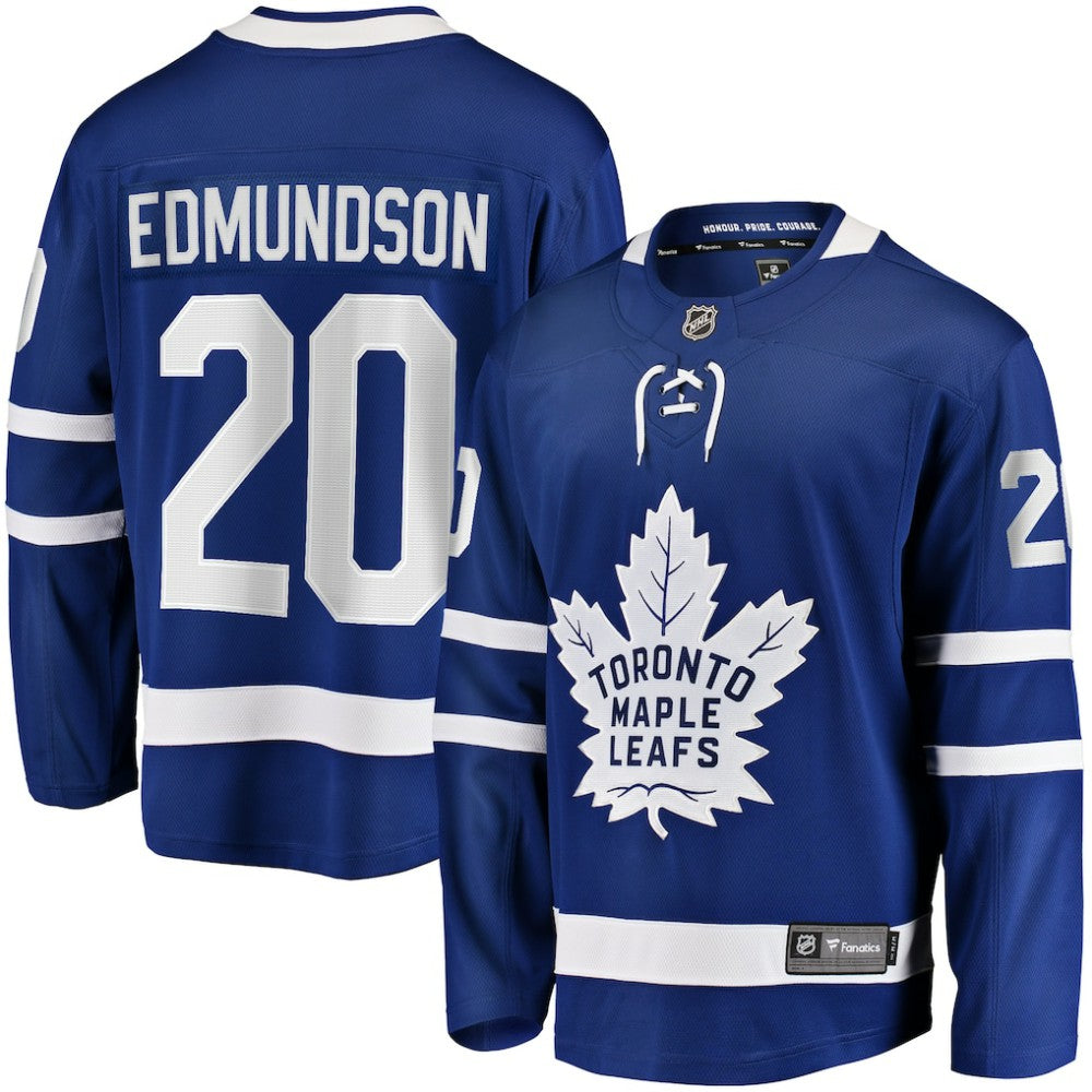 Joel Edmundson Toronto Maple Leafs Fanatics Home Premier Breakaway Player Jersey - Blue | Fanatics sale