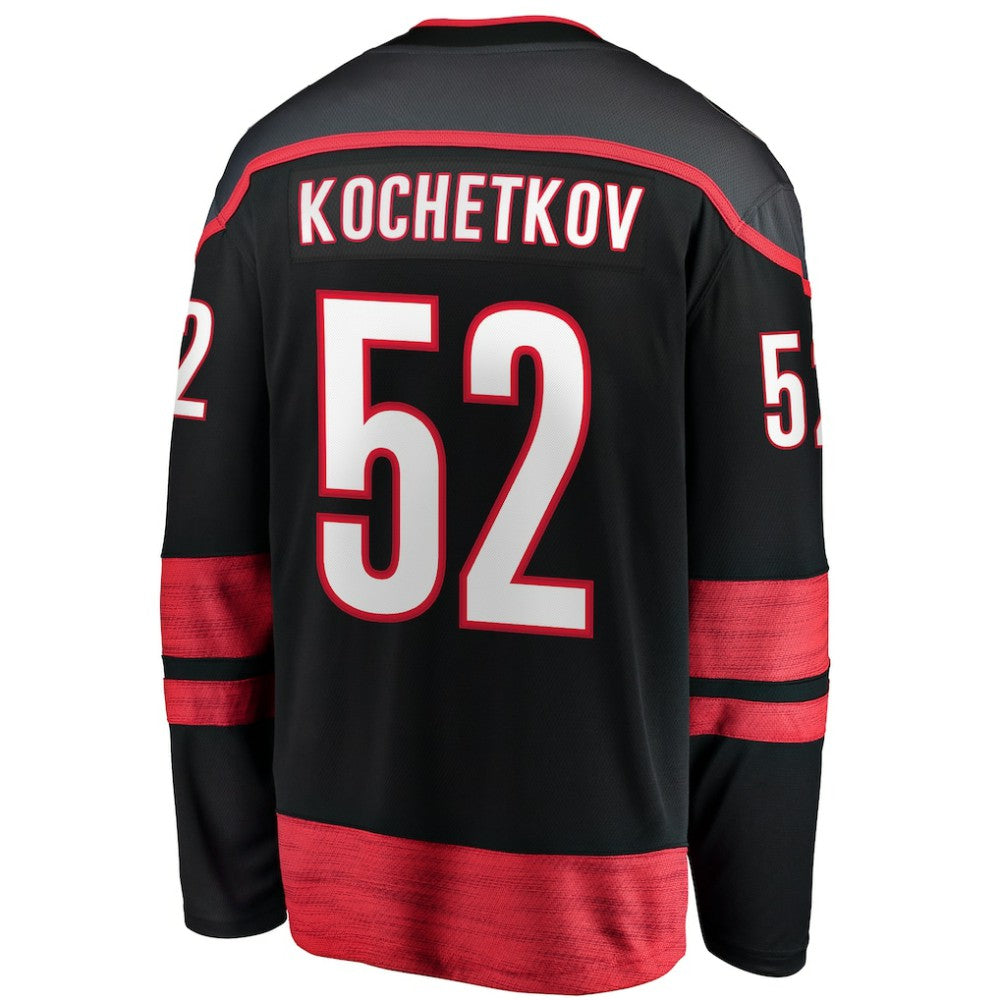 Pyotr Kochetkov Carolina Hurricanes Fanatics Home Premier Breakaway Player Jersey - Black | Fanatics on sale