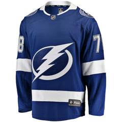 Emil Lilleberg Tampa Bay Lightning Fanatics Home Premier Breakaway Player Jersey - Blue | Fanatics Lifestyle