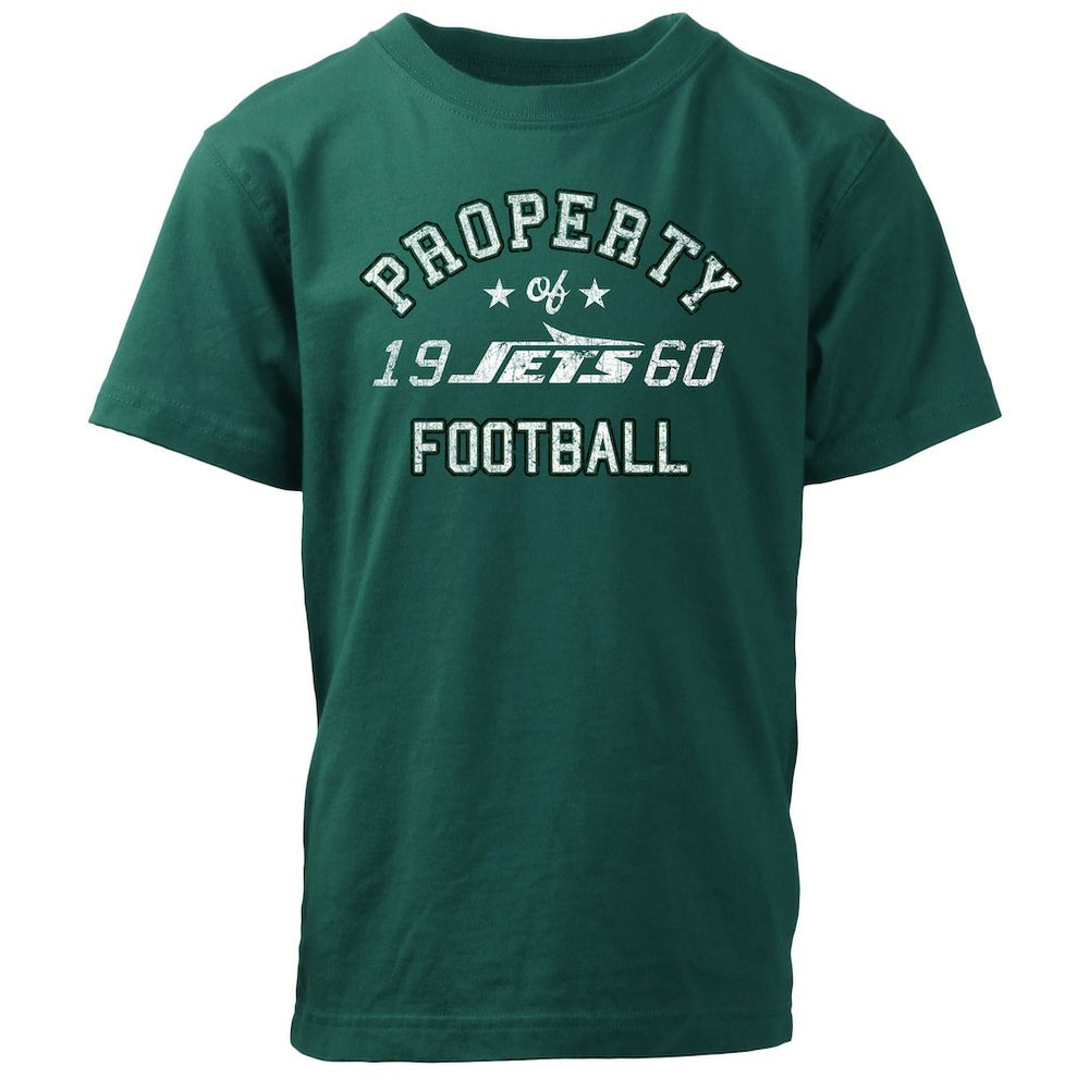 New York Jets Wes & Willy Youth Property Of T-Shirt - Green - NFL