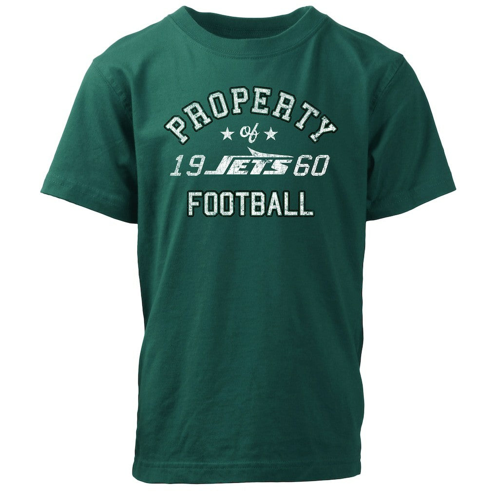 New York Jets Wes & Willy Youth Property Of T-Shirt - Green - NFL