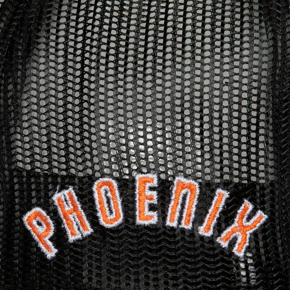 Mitchell & Ness Phoenix Suns Hardwood Classics Blocker Foam Front Trucker Snapback Hat White