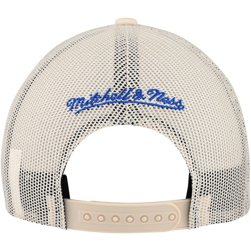 Mitchell & Ness Philadelphia 76ers Trucker Adjustable Hat Cream