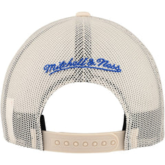 Mitchell & Ness Philadelphia 76ers Trucker Adjustable Hat Cream