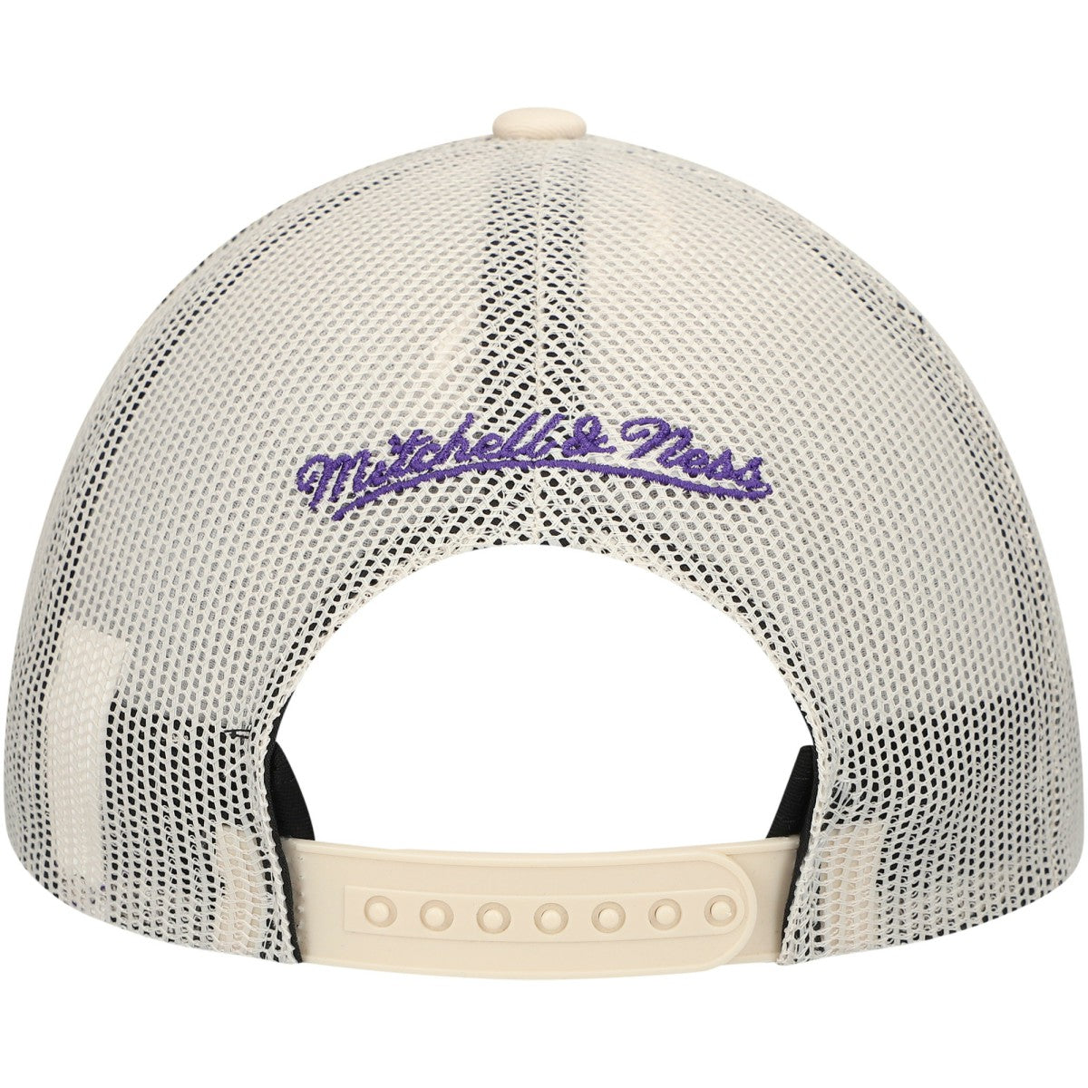 Mitchell & Ness Sacramento Kings Trucker Adjustable Hat Cream