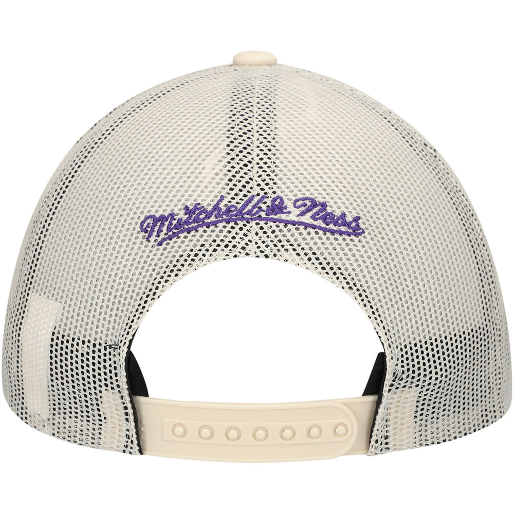 Mitchell & Ness Sacramento Kings Trucker Adjustable Hat Cream