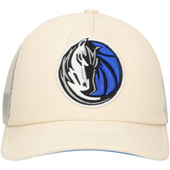 Mitchell & Ness Dallas Mavericks Trucker Adjustable Hat Cream