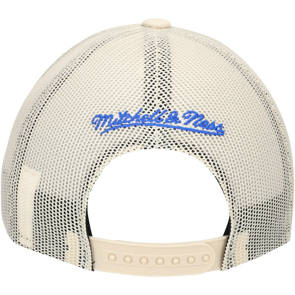 Mitchell & Ness Dallas Mavericks Trucker Adjustable Hat Cream