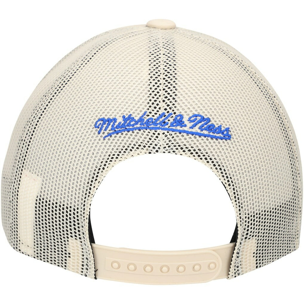 Mitchell & Ness Dallas Mavericks Trucker Adjustable Hat Cream
