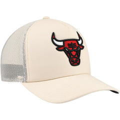 Mitchell & Ness Chicago Bulls Trucker Adjustable Hat Cream