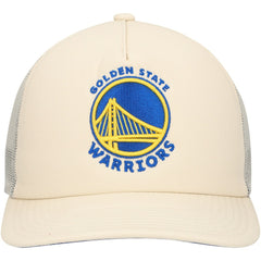 Mitchell & Ness Golden State Warriors Trucker Adjustable Hat Cream