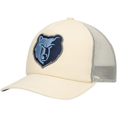 Mitchell & Ness Memphis Grizzlies Trucker Adjustable Hat Cream