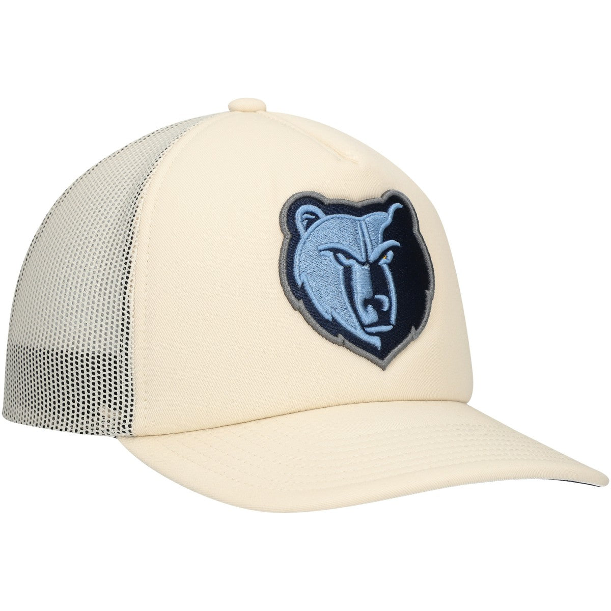 Mitchell & Ness Memphis Grizzlies Trucker Adjustable Hat Cream