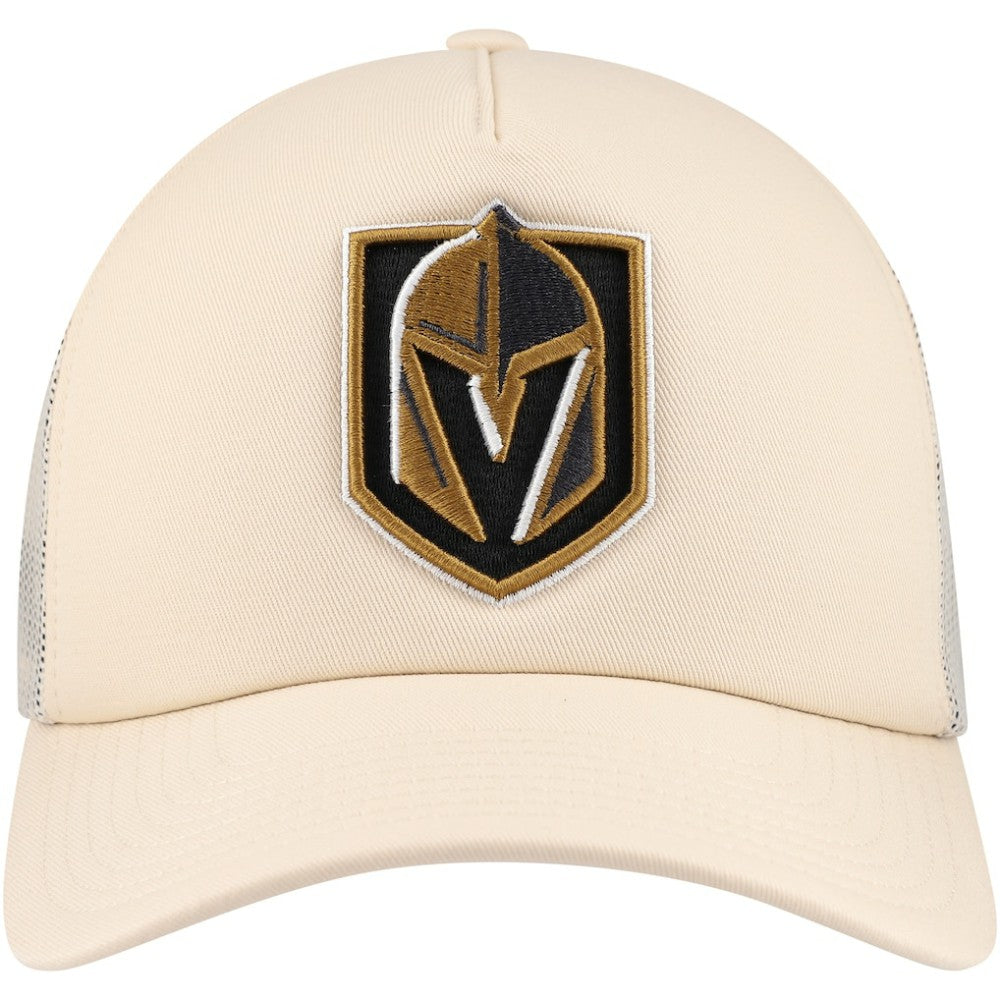 Vegas Golden Knights Mitchell & Ness Foam Front Trucker Adjustable Hat - Cream | NHL discount