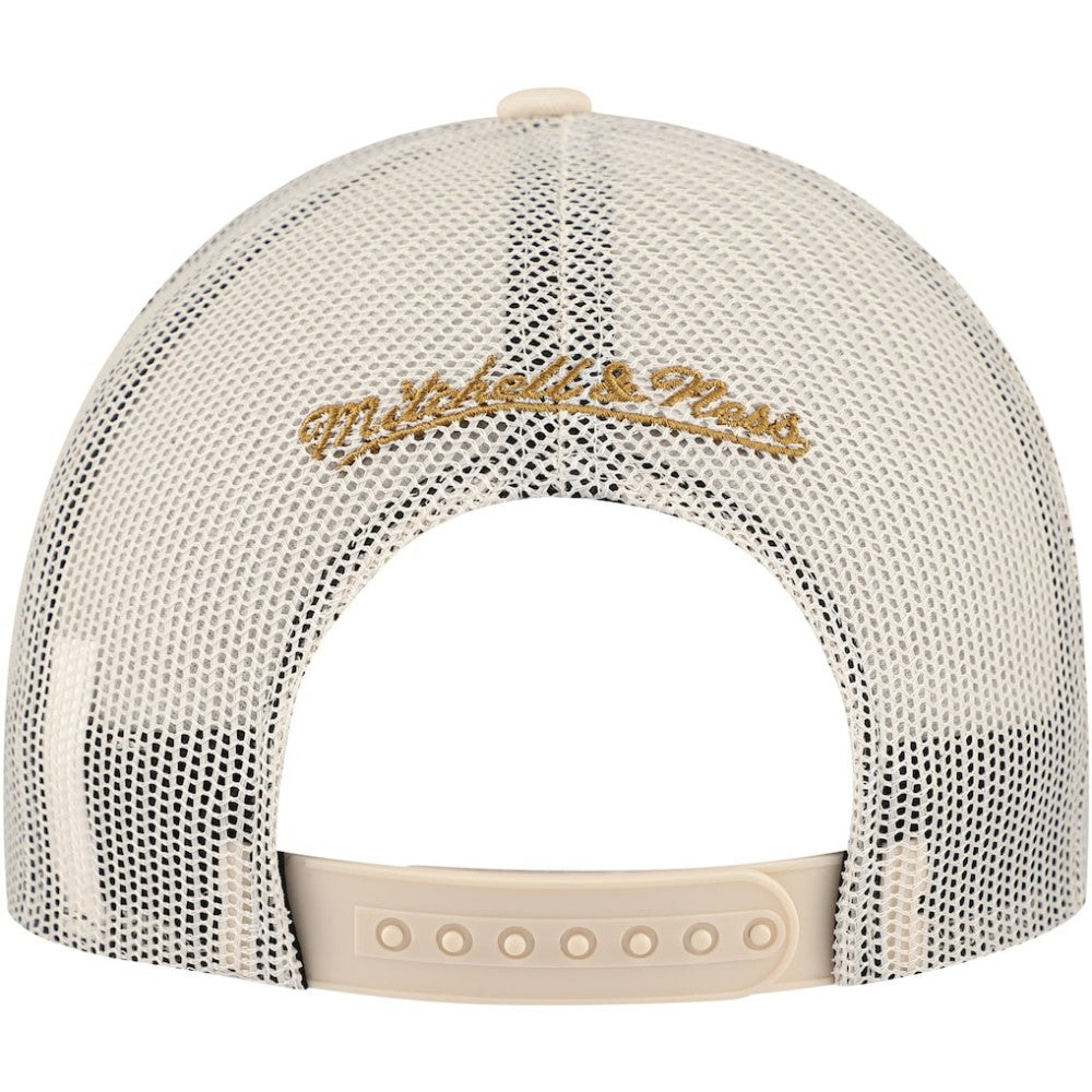 Vegas Golden Knights Mitchell & Ness Foam Front Trucker Adjustable Hat - Cream | NHL discount