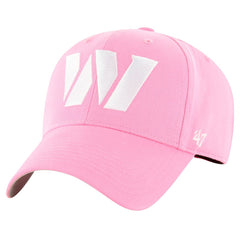 Washington Commanders '47 Girls Youth Rose MVP Adjustable Hat - Pink - 47 brand