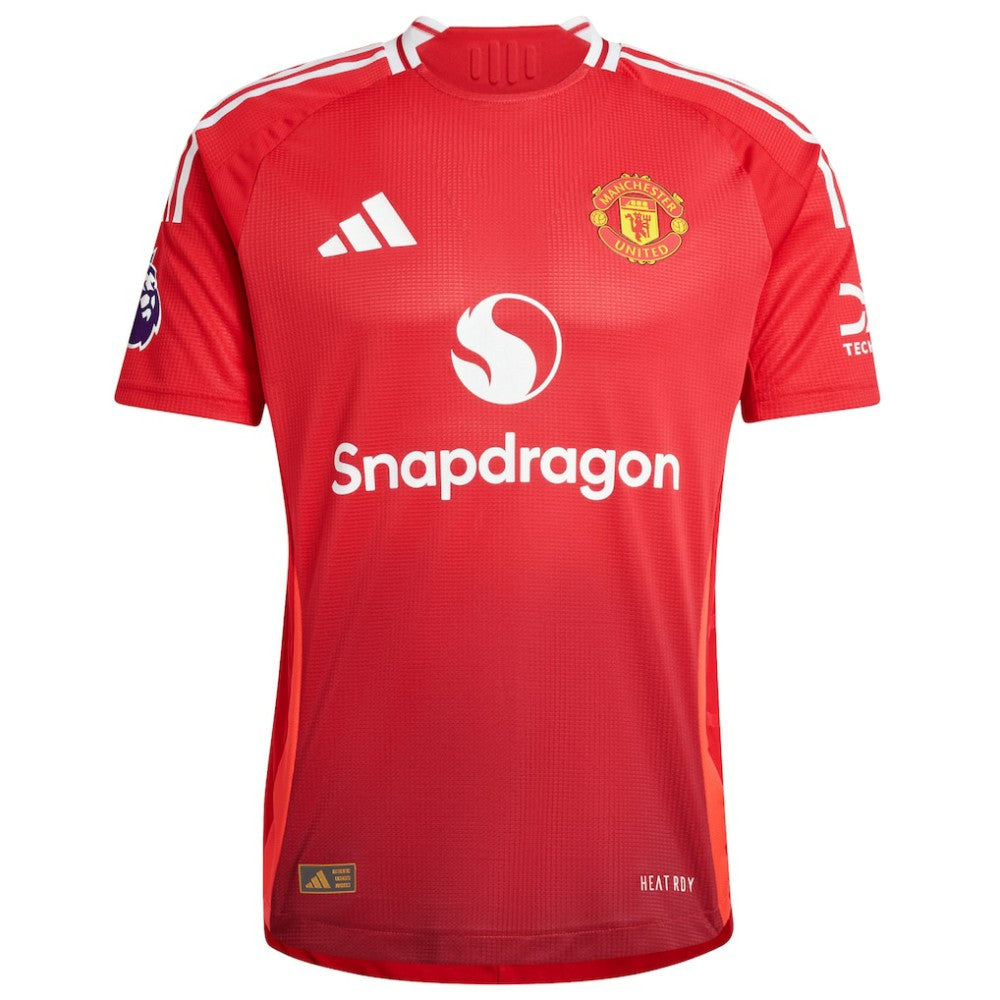 Adidas - Manchester United 2024/25 Home Patch Jersey - Red