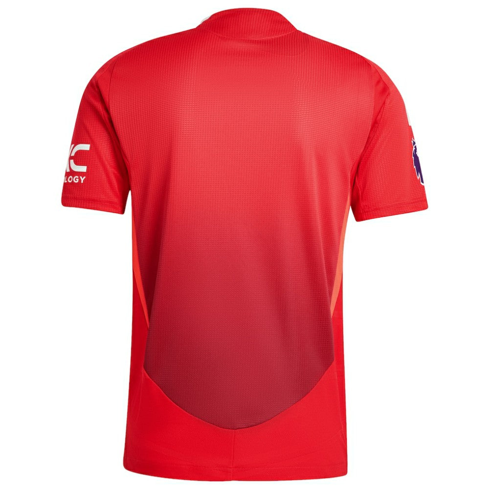 Adidas - Manchester United 2024/25 Home Patch Jersey - Red