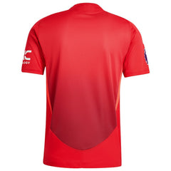Adidas - Manchester United 2024/25 Home Patch Jersey - Red