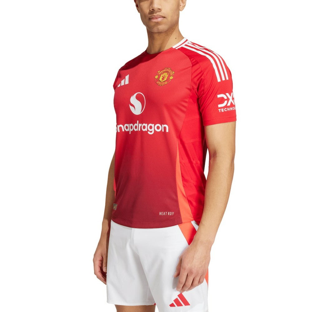Adidas - Manchester United 2024/25 Home Patch Jersey - Red