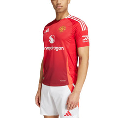 Adidas - Manchester United 2024/25 Home Patch Jersey - Red