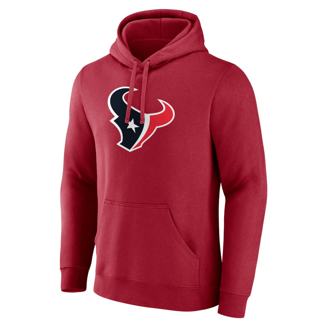 Houston Texans Primary Logo Pullover Hoodie - Red - Fanatics