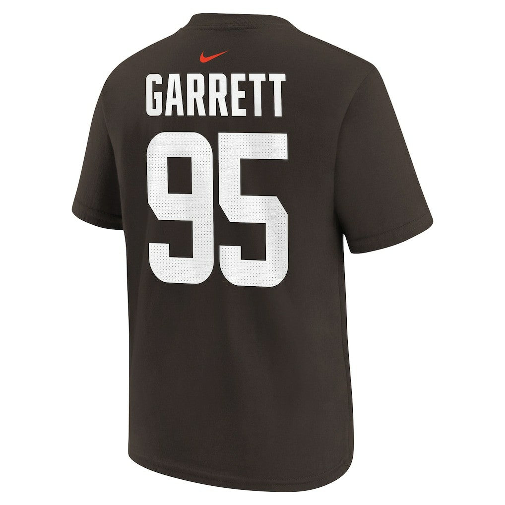 Myles Garrett Cleveland Browns Youth Player Name & Number T-Shirt - Brown - Nike