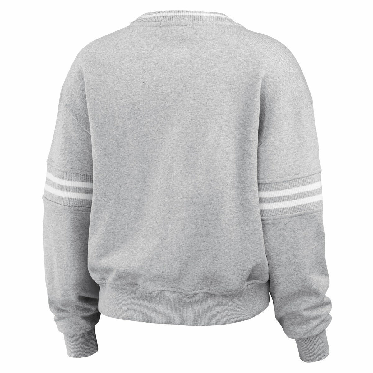 Phoenix Suns WEAR by Erin Andrews Women's French Terry Pullover Sweatshirt Heather Gray