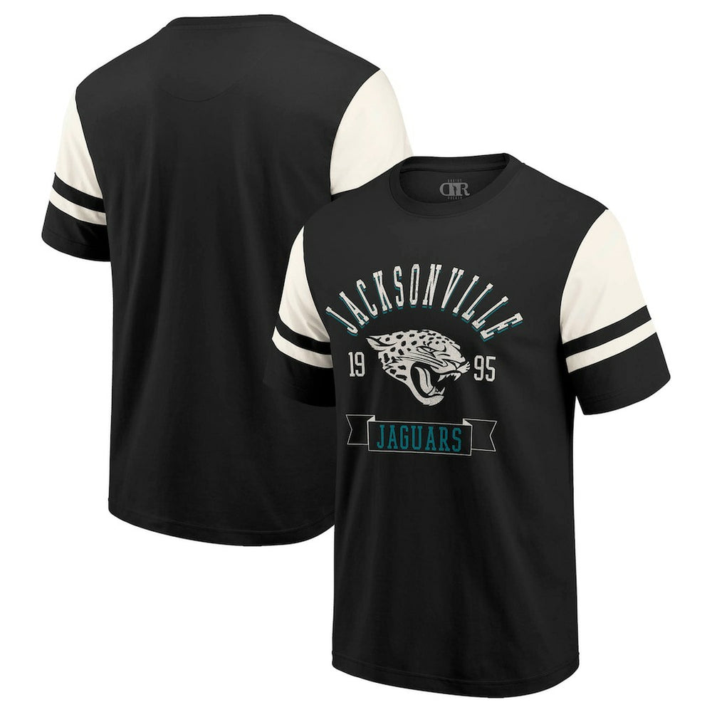 Jacksonville Jaguars Darius Rucker Collection Football T-Shirt - Black - Fanatics