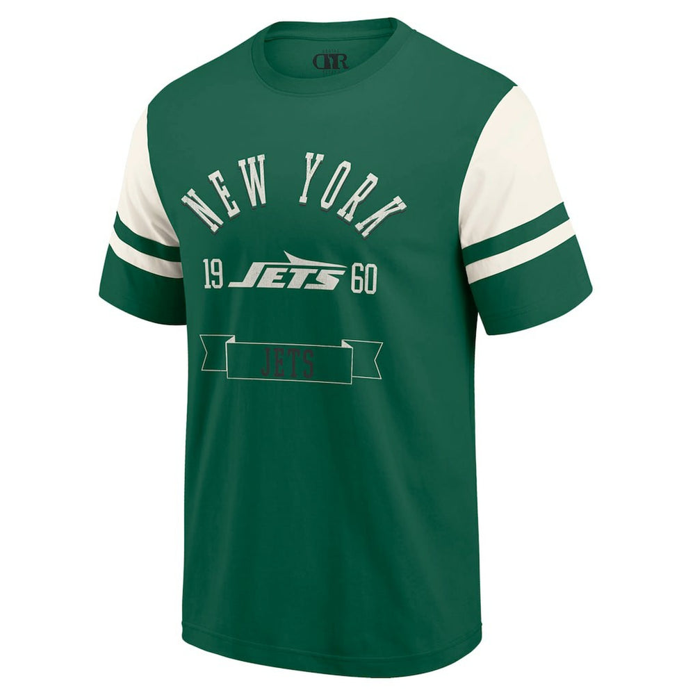 New York Jets Darius Rucker Collection Football T-Shirt - Green - Fanatics