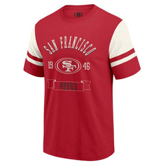 San Francisco 49ers Darius Rucker Collection Football T-Shirt - Scarlet - Fanatics