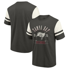 Tampa Bay Buccaneers Darius Rucker Collection Football T-Shirt - Pewter - Fanatics