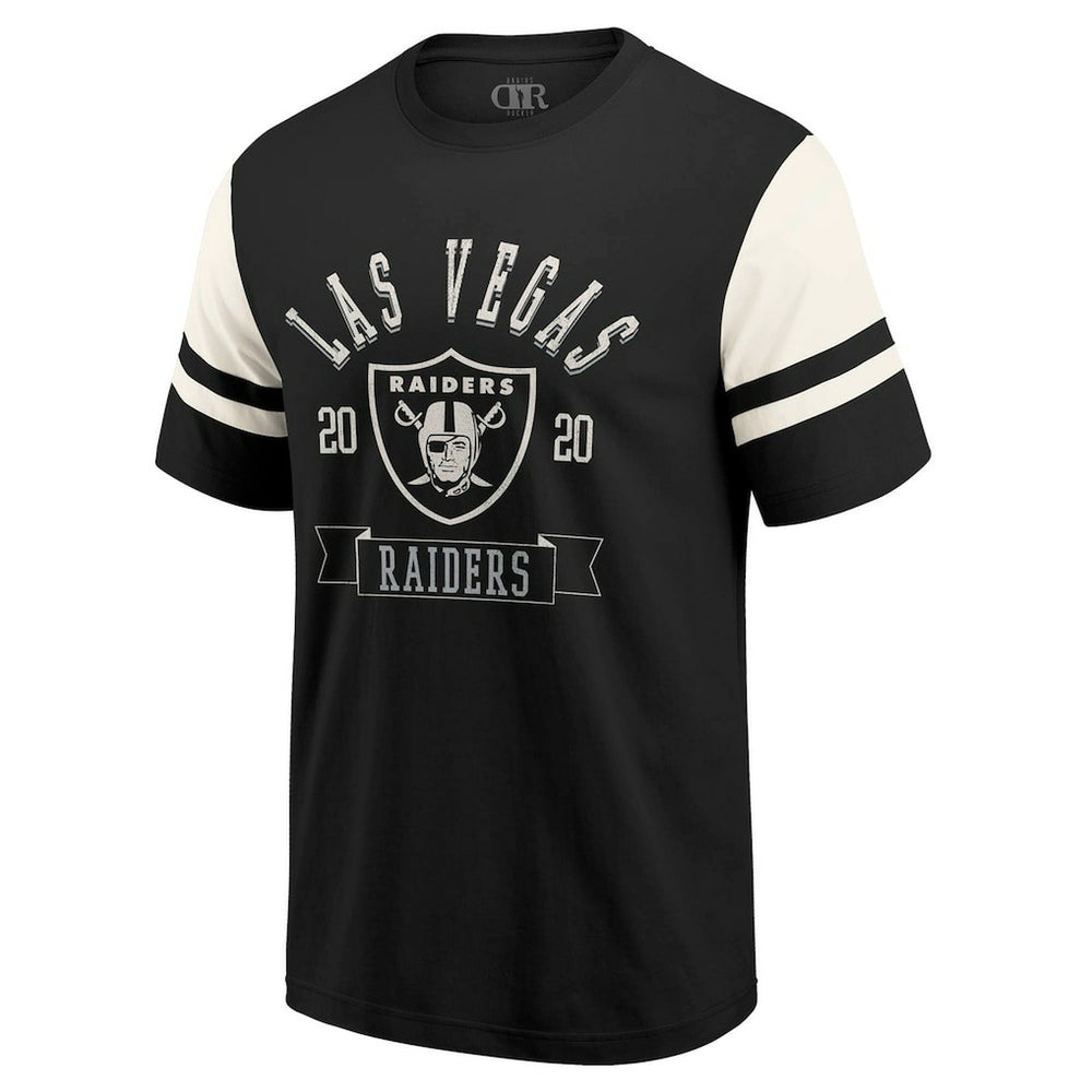 Las Vegas Raiders Darius Rucker Collection Football T-Shirt - Black - Fanatics