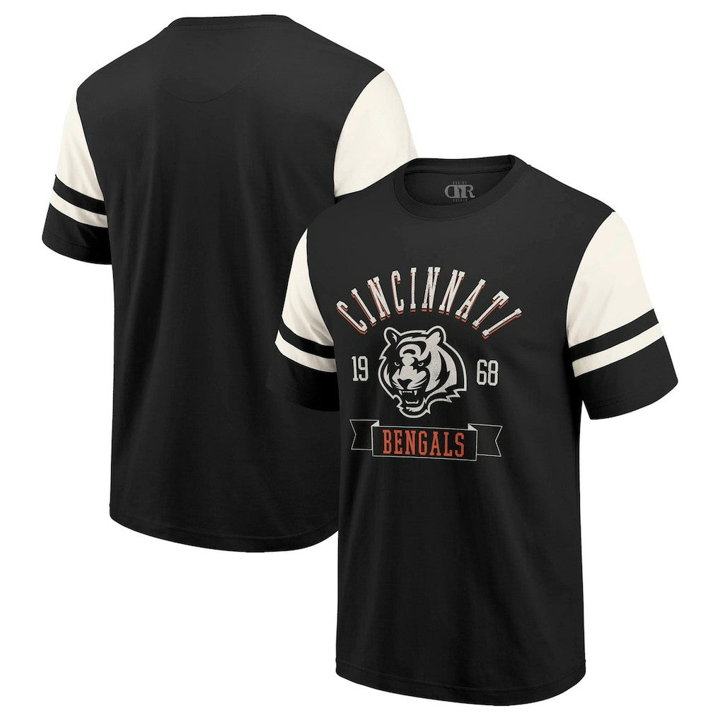 Cincinnati Bengals Darius Rucker Collection Football T-Shirt - Black - Fanatics
