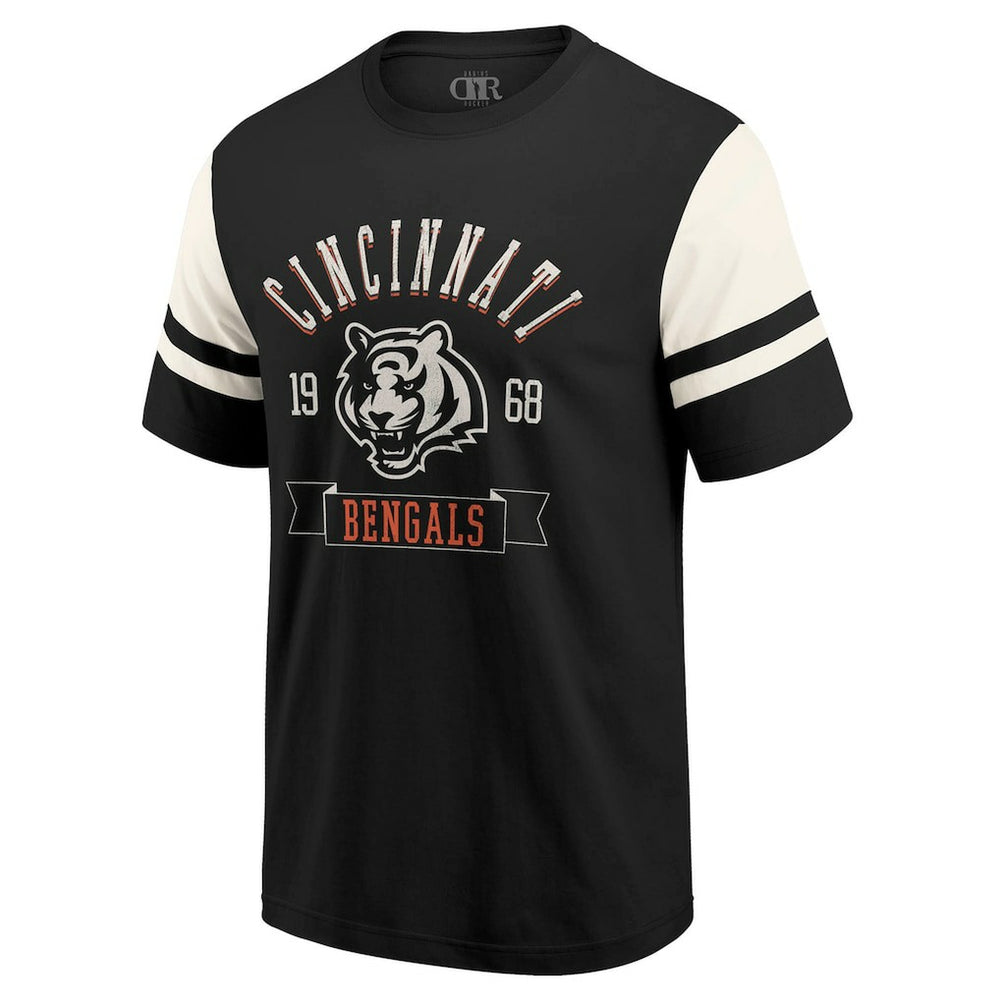 Cincinnati Bengals Darius Rucker Collection Football T-Shirt - Black - Fanatics