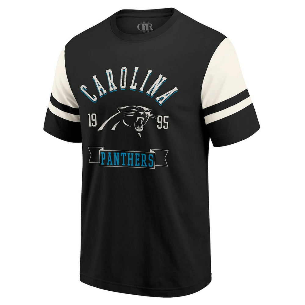 Carolina Panthers Darius Rucker Collection Football T-Shirt - Black - Fanatics