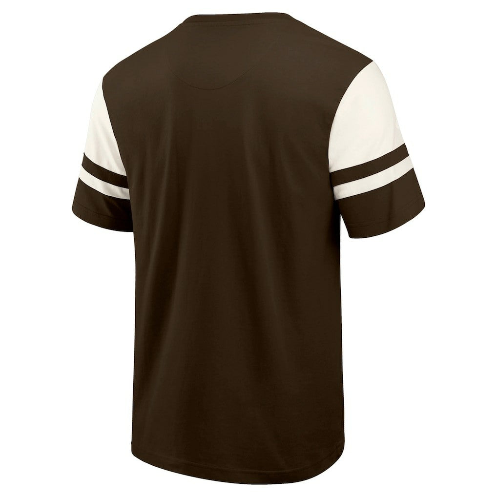 Cleveland Browns Darius Rucker Collection Football T-Shirt - Brown - Fanatics
