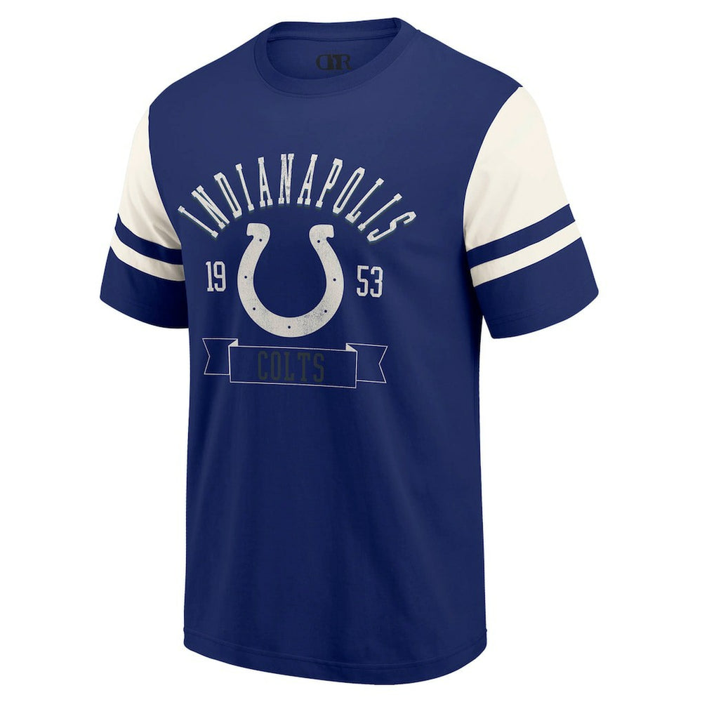 Indianapolis Colts Darius Rucker Collection Football T-Shirt - Royal - Fanatics
