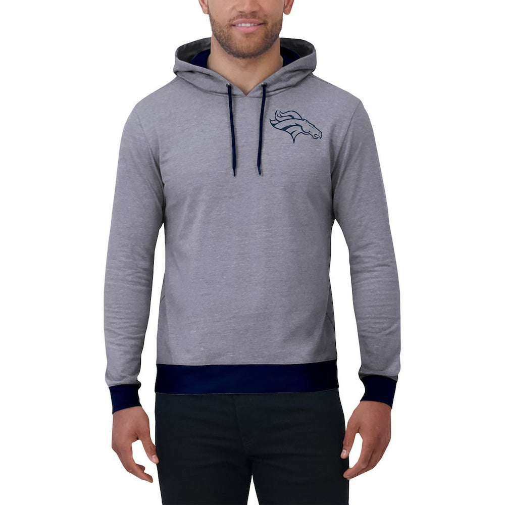 Denver Broncos Darius Rucker Collection Tonal Knit Pullover Hoodie - Navy - Fanatics