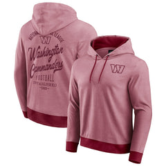 Washington Commanders Darius Rucker Collection Tonal Knit Pullover Hoodie - Burgundy - Fanatics