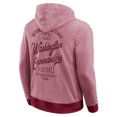 Washington Commanders Darius Rucker Collection Tonal Knit Pullover Hoodie - Burgundy - Fanatics