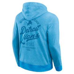 Detroit Lions Darius Rucker Collection Tonal Knit Pullover Hoodie - Blue - Fanatics