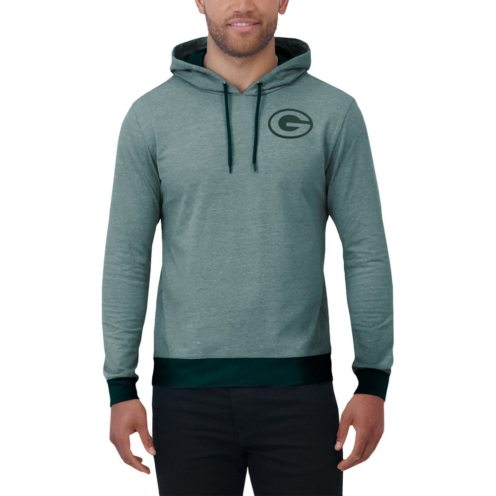 Green Bay Packers Darius Rucker Collection Tonal Knit Pullover Hoodie - Green - Fanatics