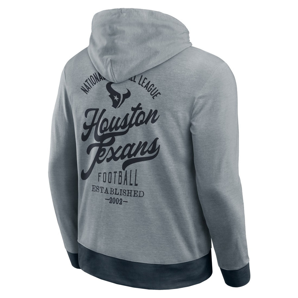 Houston Texans Darius Rucker Collection Tonal Knit Pullover Hoodie - Navy - Fanatics