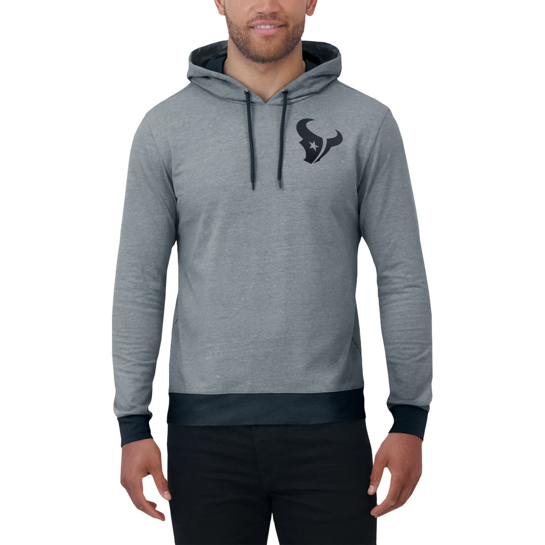 Houston Texans Darius Rucker Collection Tonal Knit Pullover Hoodie - Navy - Fanatics