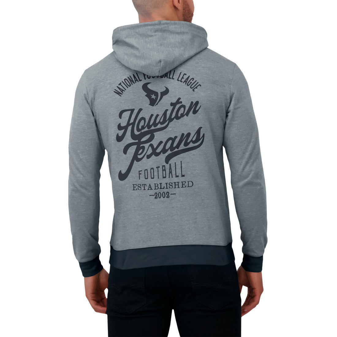 Houston Texans Darius Rucker Collection Tonal Knit Pullover Hoodie - Navy - Fanatics