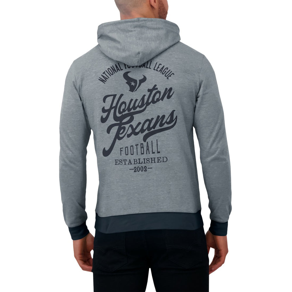 Houston Texans Darius Rucker Collection Tonal Knit Pullover Hoodie - Navy - Fanatics