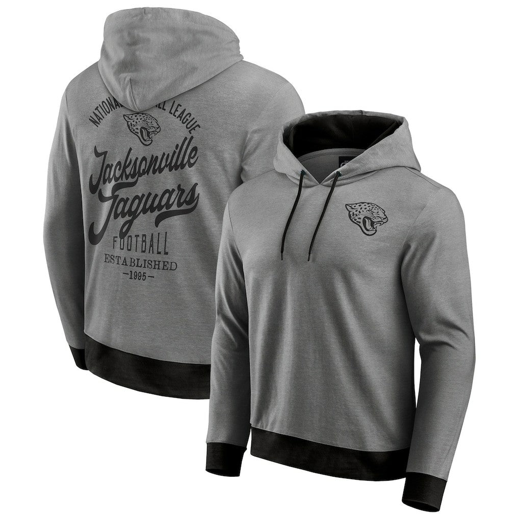 Jacksonville Jaguars Darius Rucker Collection Tonal Knit Pullover Hoodie - Black - Fanatics